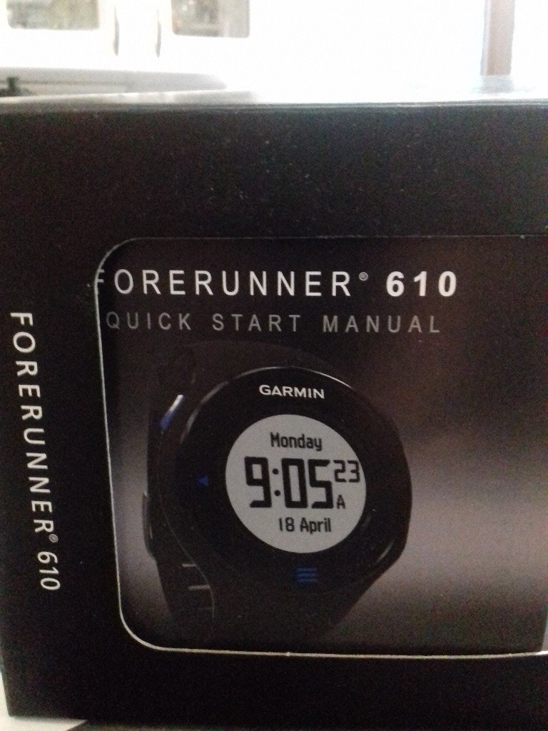 garmin forerunner 610 heart rate monitor